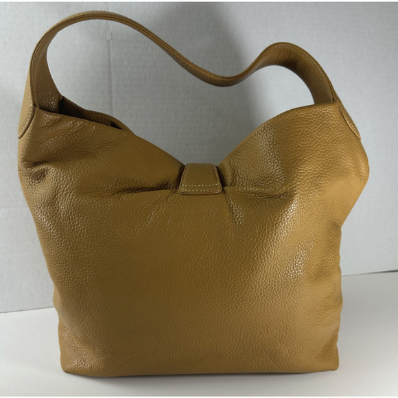 Dooney & Bourke Samba Logo Lock Sac with Keyring Hobo Shoulder Bag Toffee Purse - Picture 11 of 16